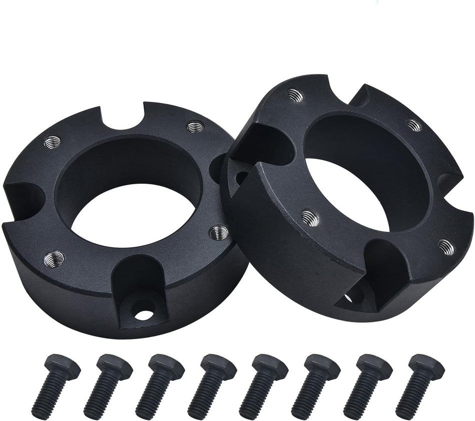 BDFHYK 3.0 inch Front Leveling Lift Kit Lift Strut Spacers Compatible with Toyota Tundra 2WD /4WD 2007-2021, Compatible with Toyota Sequoia 2WD/4WD 2007-2021