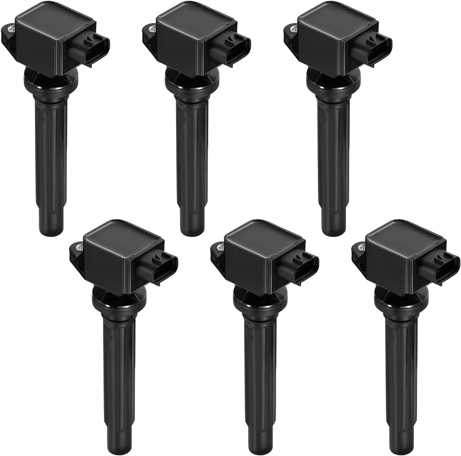 BDFHYK Ignition Coil Packs Compatible with Suzuki 2007-2009 SX4 2.0L l4, 2006-2008 Grand Vitara 2.7L V6, Coil for UF562 5C1785 E1062 52-2140 IC642 UF-562 3340065J00 Set of 6