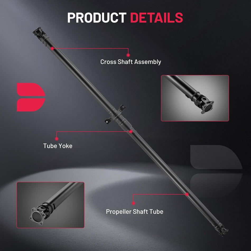 BDFHYK 936-001 Rear Drive Shaft Complete DriveShaft Assembly Compatible with Honda 2002 2003 2004 2005 2006 CR-V 2.4L l4