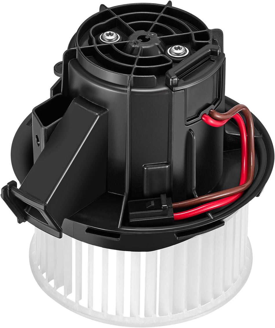 BDFHYK AC Heater Blower Motor Fan 700277 Compatible with Mercedes-Benz C250 C300 C350 C63 AMG CLS400 CLS550 E250 E300 E350 E400 E550 GLK250 GLK350 SL400 SL450 HVAC Blower Motor Assembly with Fan Cage