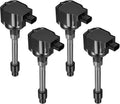BDFHYK 4PCS Ignition Coil Pack UF781 for Acura 21-22 TLX RDX, Honda 18-22 Accord, 16-22 Civic, 17-22 CR-V, l4 1.5L 2.0L,