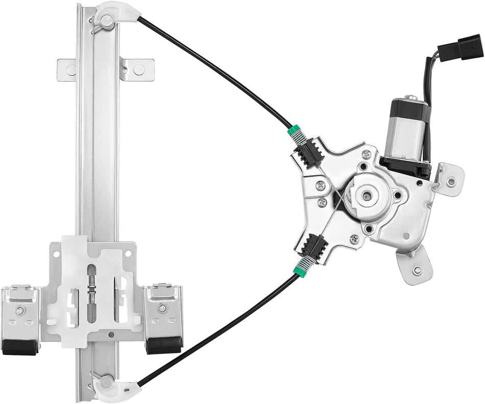 BDFHYK 741-390 Power Window Regulator with Motor Rear Left Compatible with Cadillac Escalade 2007-2014, Compatible with Chevy Tahoe 2007-2014