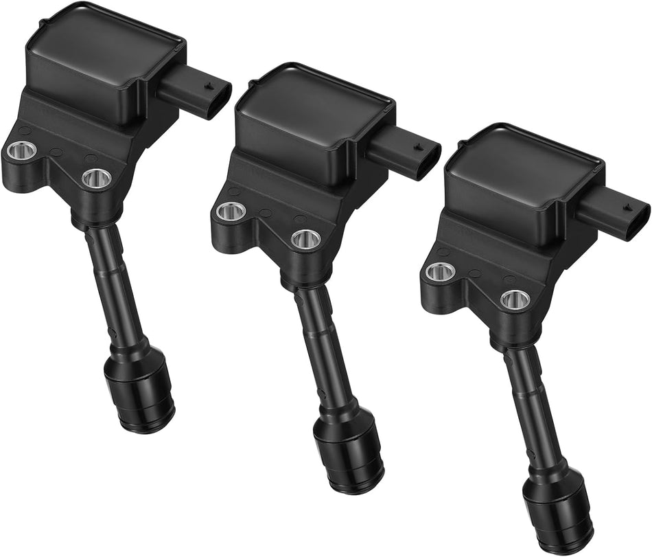 BDFHYK Ignition Coil Packs Compatible with EcoSport Focus Fiesta l3 1.0L 1.5L 2014 2015 2016 2017 2018 2019 2020 2021 Coil for UF736 CM5Z12029B CM5Z12029C C949 GN10635 COP637 DG556 DG553 Set of 3