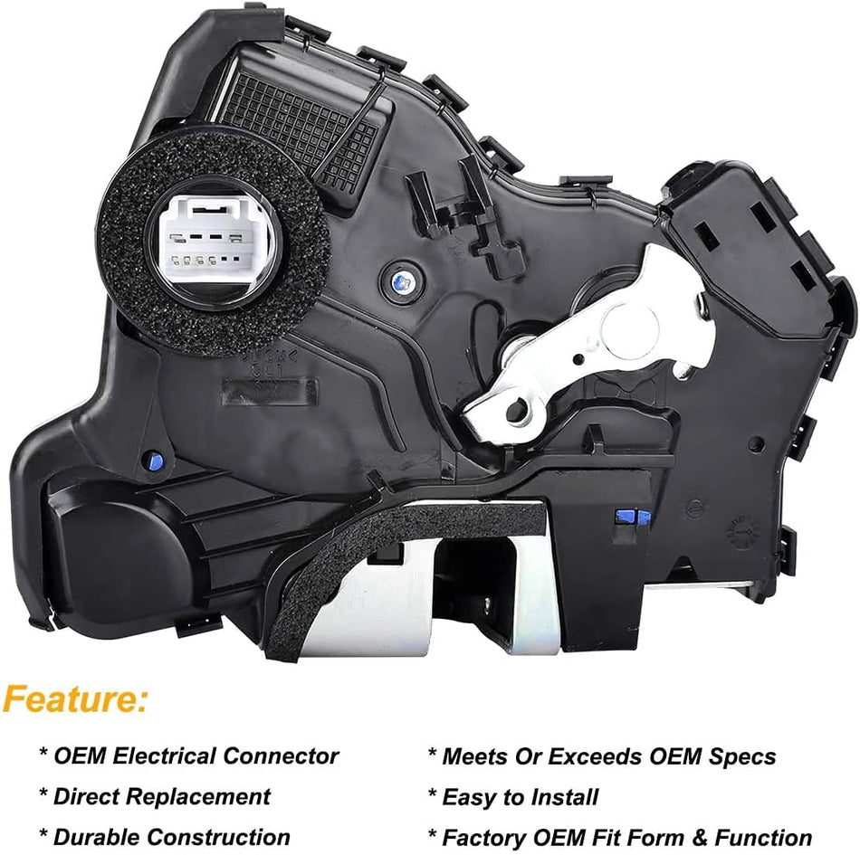 SYERAL Power Door Lock Actuator Motor Front Left Driver Side 931-401 Door Latch Compatible with Toyota 4Runner Camry Corolla Tundra Lexus ES350 GS350 LS460 Scion TC 69040-0C050
