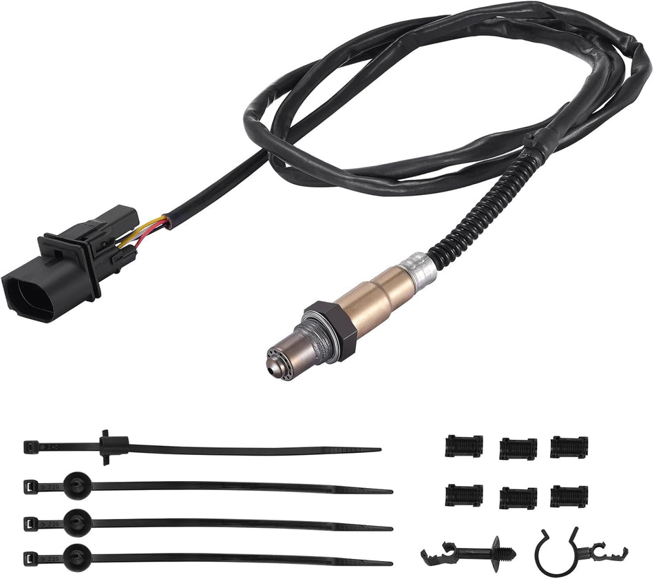 BDFHYK Oxygen Sensor Upstream O2, Compatible with Volkswagen Golf Jetta Passat, Compatible with Audi A8 Quattro Q7, 1736, 17140 Replacement 1PCS
