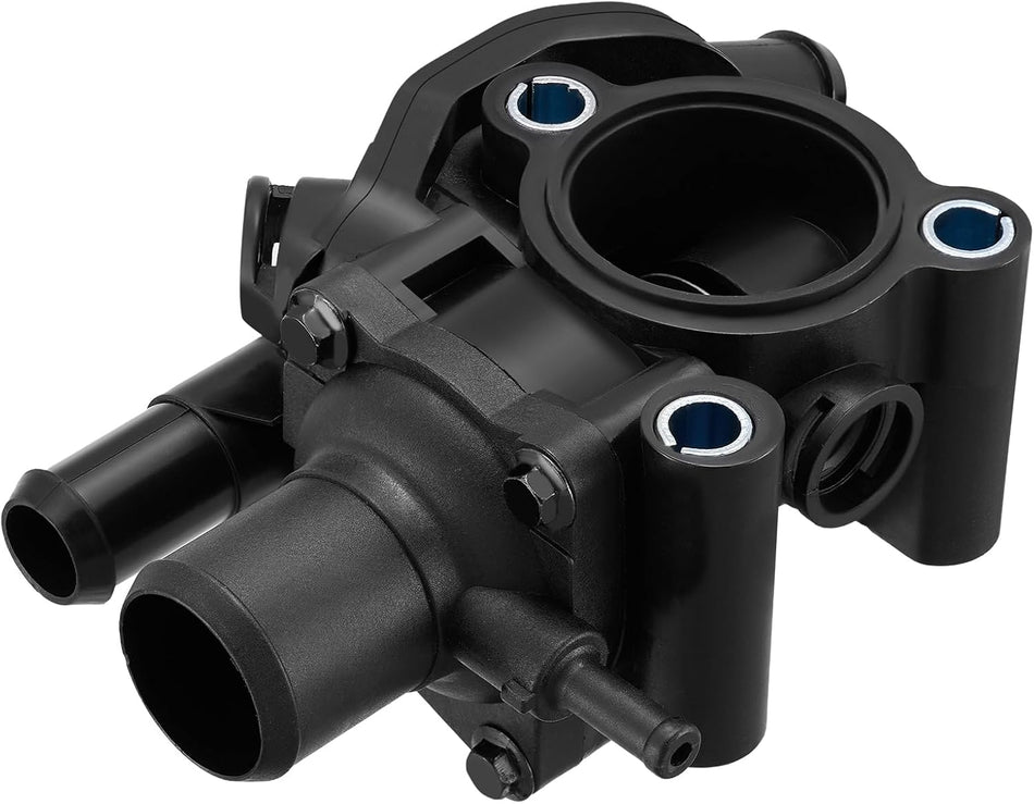 BDFHYK 902-201 Engine Coolant Thermostat Housing Assembly Compatible with Ford 2001-2004 Escape,2000-2004 Focus, Compatible with Mazda 2001-2004 Tribute 2.0L l4 Replace F8RZ8575CA W505976S303