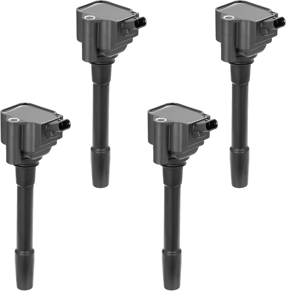 BDFHYK Ignition Coil Packs Compatible with Fiat 2019-2020 500X,Compatible with Jeep 2019-2020 Renegade 1.3L l4,Coil for UF872 5C2375 68436928AA 68440243AA Set of 4