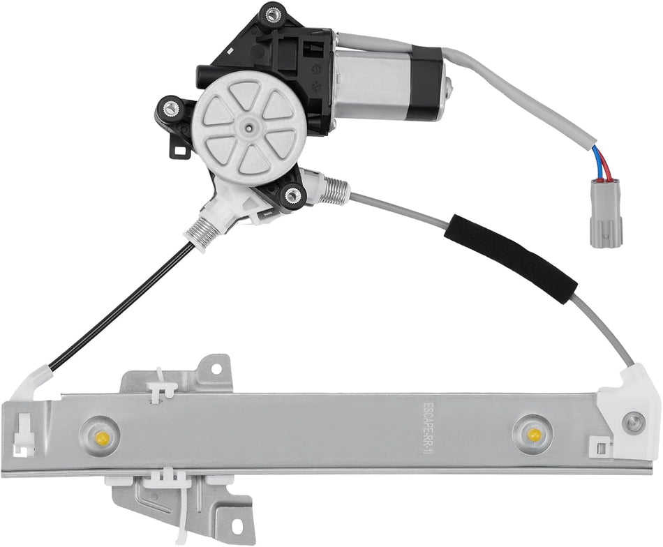 BDFHYK 748-618 Power Window Regulator with Motor Rear Right Compatible with Escape 2001-2007, Compatible with Mercury Mariner 2005-2007
