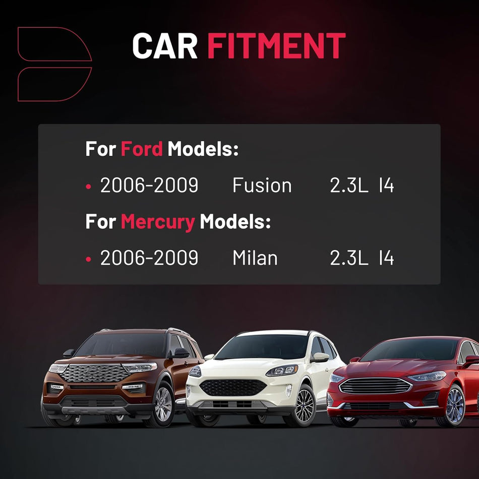 BDFHYK Ignition Coil Packs Compatible with Ford 2006-2009 Fusion 2.3L l4; Compatible with Mercury 2006-2009 Milan 2.3L l4,Coil for UF516 6E5Z12029AA Set of 4