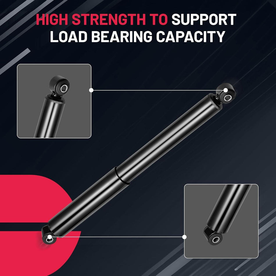 2PCS Rear Shock Absorbers For Silverado 1500 and Sierra 1500 models (w/o Electronic Suspension) Replacement Suspension Shocks