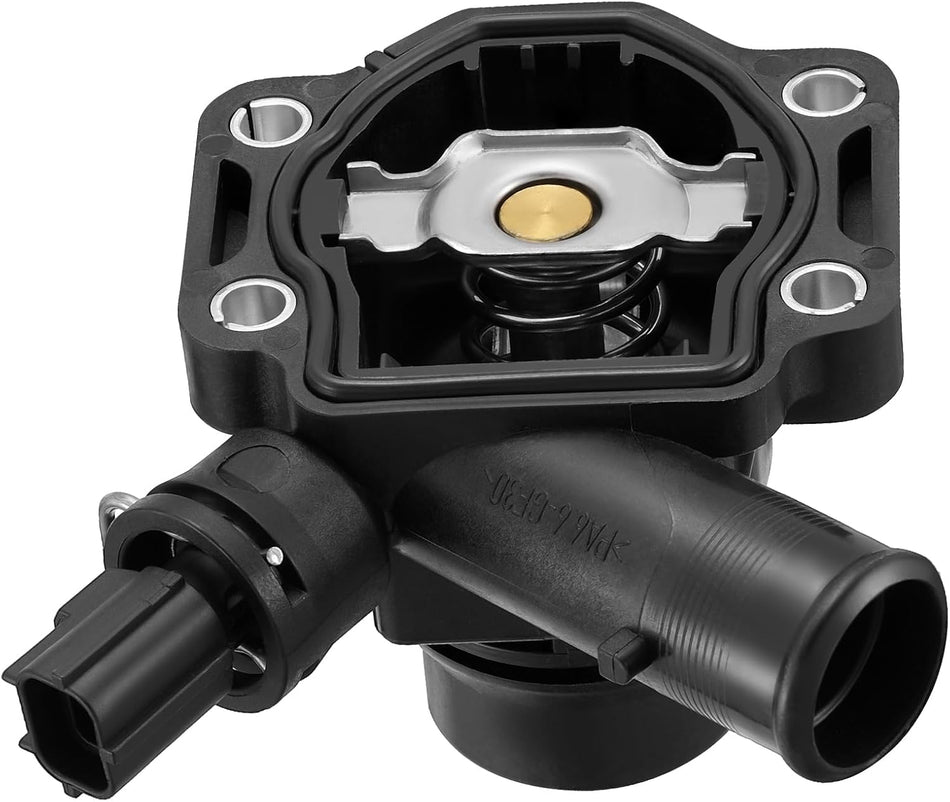 BDFHYK 902-421 Engine Coolant Thermostat Housing Assembly Compatible with Land Rover LR2,Compatible with Volvo S60 S80 V60 V70 XC60 XC70 XC90 Replace 30774489 31355151