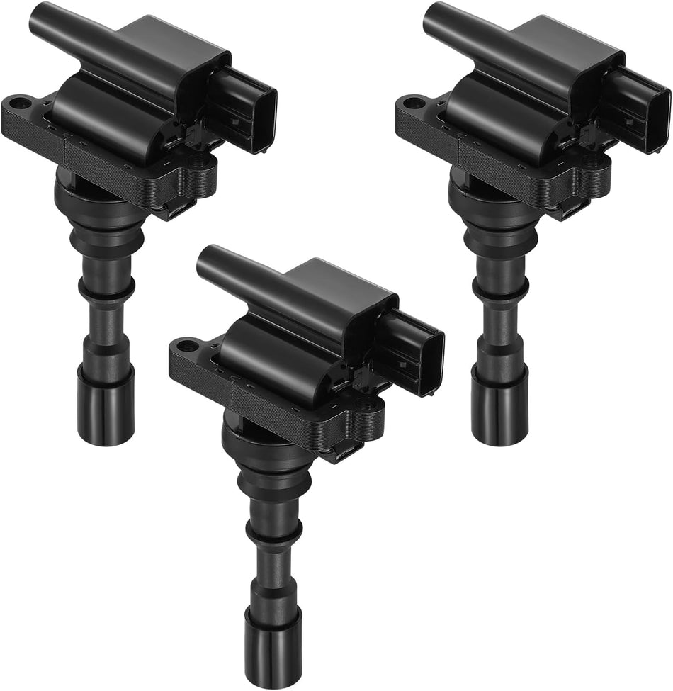BDFHYK Ignition Coil Packs Compatible with Kia 2002-2005 Sedona,Compatible with Hyundai 2002 XG350 2001 XG300 3.0L 3.5L V6, Coil for 2730039000 UF432 UF-432 UF432T U4023 C658 5C1159 GN10305 Set of 3