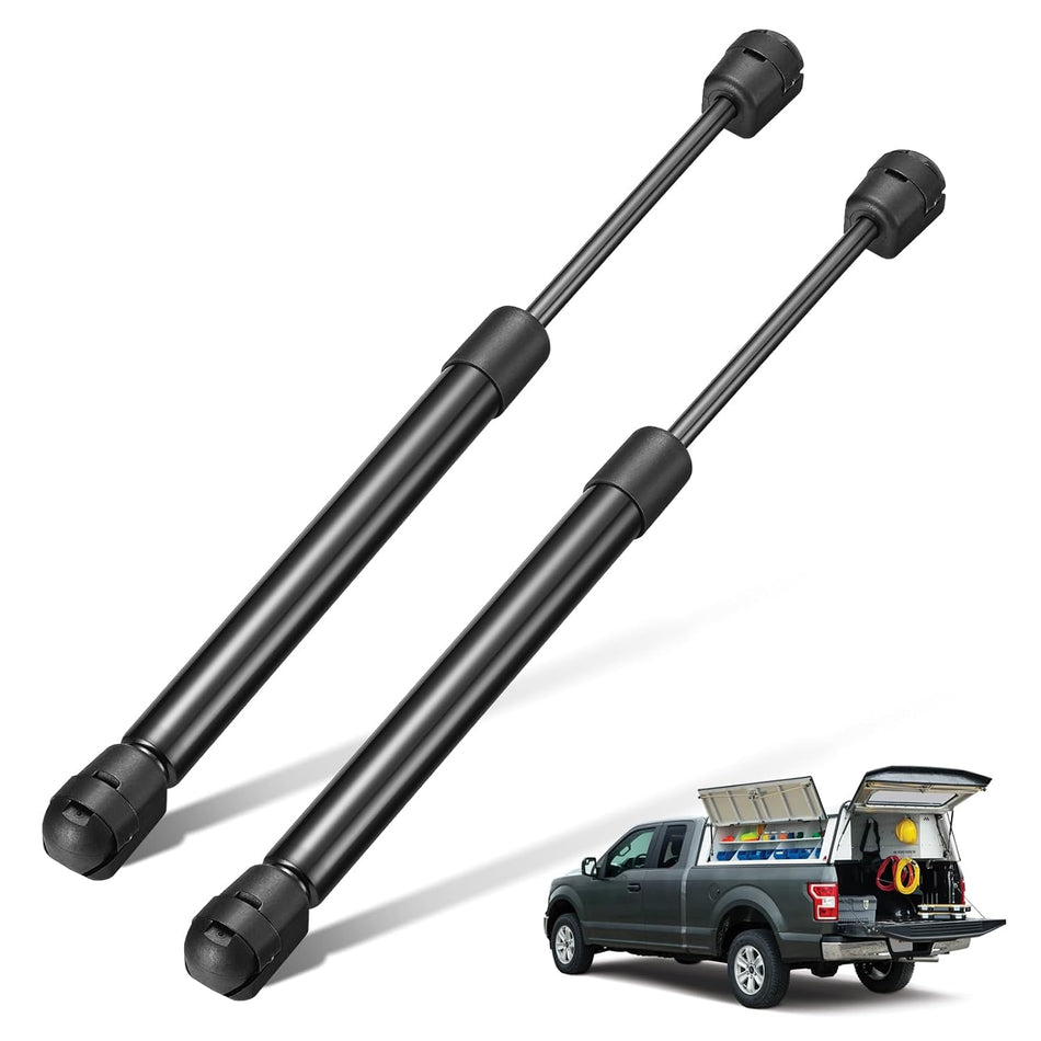 BDFHYK C16-15208 12inch/20Lbs (89N) Gas Shocks Struts Lift Support for Leer are Camper Shell Topper Rear Window Bed Cover, Cabinet Door, Outdoor Bench lid, Toolbox, Boat lid, Set of 2