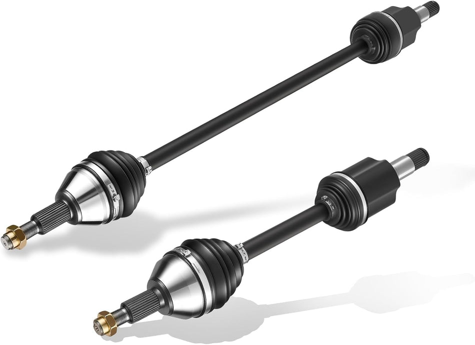 BDFHYK 2PCS NCV12501/NCV12505 CV Axle Shaft Assembly Front Left+Right Compatible with Chrysler Town & Country, Dodge Grand Caravan, Ram C/V, Volkswagen Routan