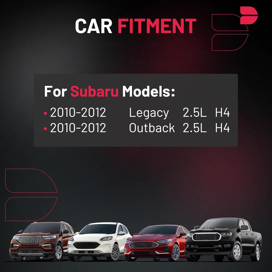 BDFHYK Ignition Coil Packs Compatible with Subaru 2010-2012 Legacy 2.5L H4, 2010-2012 Outback 2.5L H4,Coil for 22433AA620 22433AA621 22433AA62A UF668 Set of 4