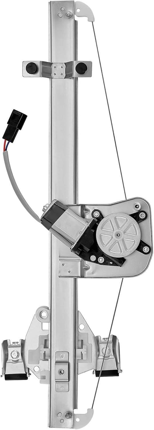 BDFHYK 741-388 Power Window Regulator with Motor Rear Left for 2007-2013 Chevy Silverado 1500 2500 3500 2007-2013 GMC Sierra 1500 2500 3500 2007 2008 2009 2010 2011 2012 2013 07 08 09 10 11 12 13