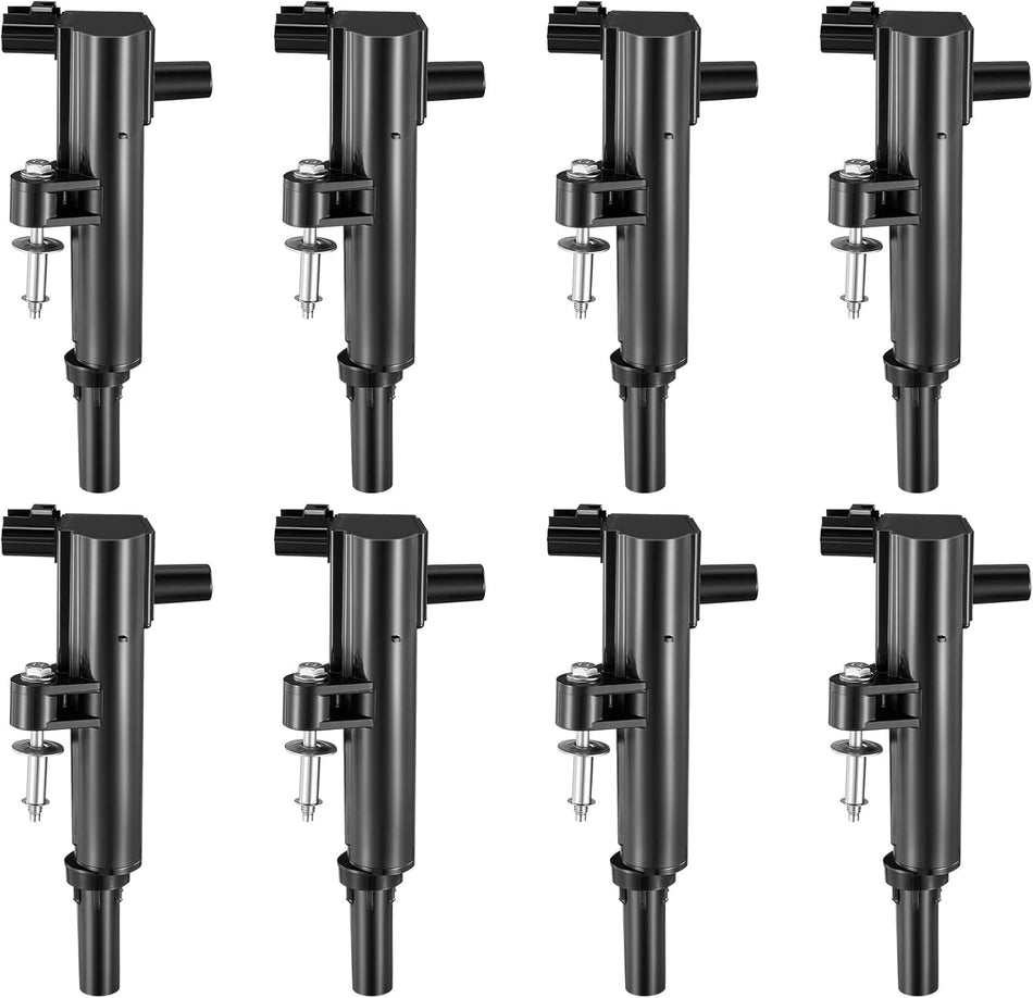 BDFHYK Ignition Coil Pack Set of 8 Compatible with Jeep 08-10 Commander Grand Cherokee, Compatible with Dodge Ram 1500 Dakota 08-09 Durango, Aspen 4.7L V8 Replacement for UF601 IGC0164 5149049AB
