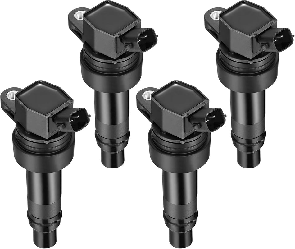 BDFHYK Ignition Coil Packs Compatible with Kia 2014-2016 Forte Koup Forte5,Compatible with Hyundai 2013-2015 Veloster l4 1.6L Coil for UF707 B284 C936 GN10683 178-8544 E1207 27301-2B110 Set of 4