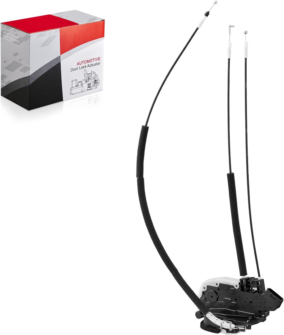 SYERAL Rear Right Passenger Side Door Latch Lock Actuator Compatible with Nissan Versa 2013-2019 Replaces 82500-3BA1A 825003BA1A