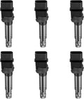 BDFHYK 6PCS Ignition Coil Pack UF531 for Audi Q7 A3 TT Quattro,VW Eos R32 Passat Touareg Porsche Cayenne V6 3.2L 3.6L,