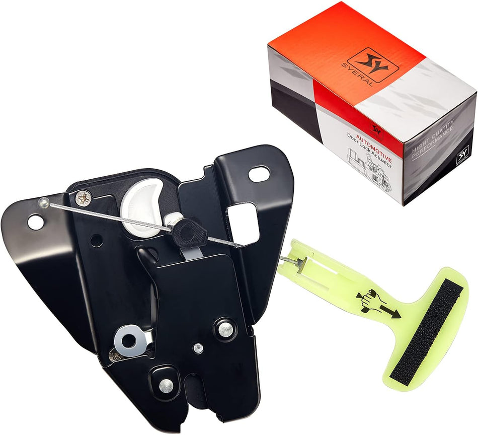 SYERAL Tailgate Lock Actuator Rear Liftgate Door Lock 931-714 Trunk Latch Actuator Power Trunk Actuator Compatible with Chrysler 200 300, Compatible with Dodge Charger Challenger Avenger Dart