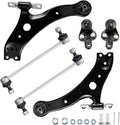 BDFHYK Front Control Arm Kit (6PCS) with Ball Joints & Sway Bar For 2002-2009 Lexus ES300, 2001-2008 Toyota Camry,Highlander,Solara