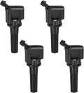 BDFHYK 4PCS Ignition Coil Pack UF497 for Chevy Trailblazer Colorado, GMC Canyon Envoy, Hummer H3,3.7L L5,4.2L L6