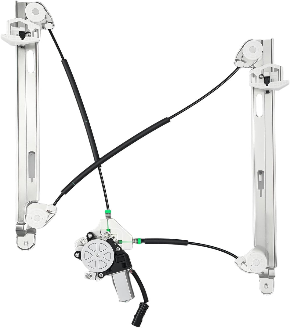 BDFHYK 751-317 Power Window Regulator with Motor Front Right Compatible with Jeep Compass 2007-2017