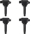 BDFHYK 4PCS Ignition Coil Pack UF656 for Mazda 3 CX-5 MX-5 Miata 2.0L 2.5L L4
