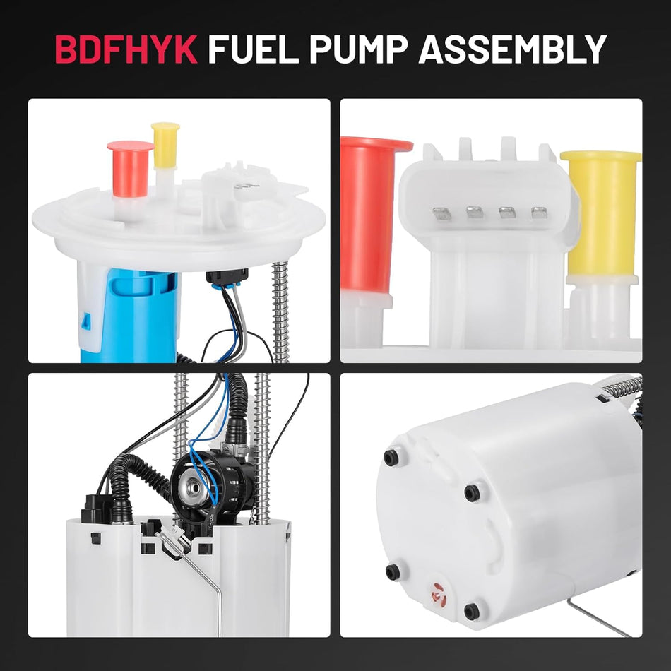 BDFHYK Electric Fuel Pump Module Assembly Compatible with Ford E-150 E-250 E-350 E-450 Super Duty 2009 2010 4.6L 5.4L 6.8L V8 V10 Replace E2527M