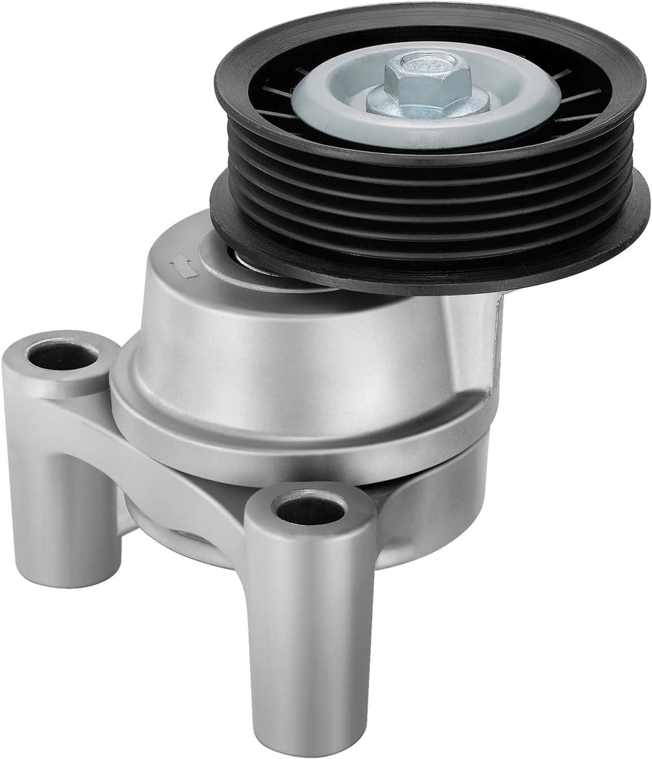 BDFHYK 39083 Belt Tensioner Assembly Pulley Compatible with Chevy Silverado 1500 09-13, Compatible with GMC Sierra 1500 2500 10-13, Compatible with Cadillac Escalade 09-14, V8 4.8L 5.3L 6.0L 6.2L