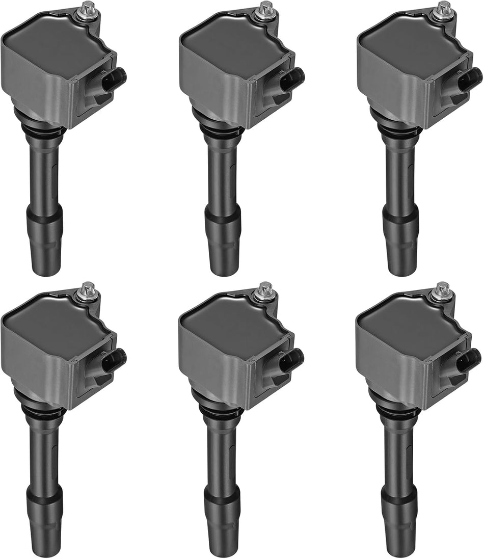 BDFHYK Ignition Coil Packs Compatible with Mini Cooper Clubman Countryman, Compatible with BMW 230i 330e 330i 530e 530i 540i 840i 430i 440i 740i 740e 640i, GR Supra Coil for UF750 49061 C983 Set of 6