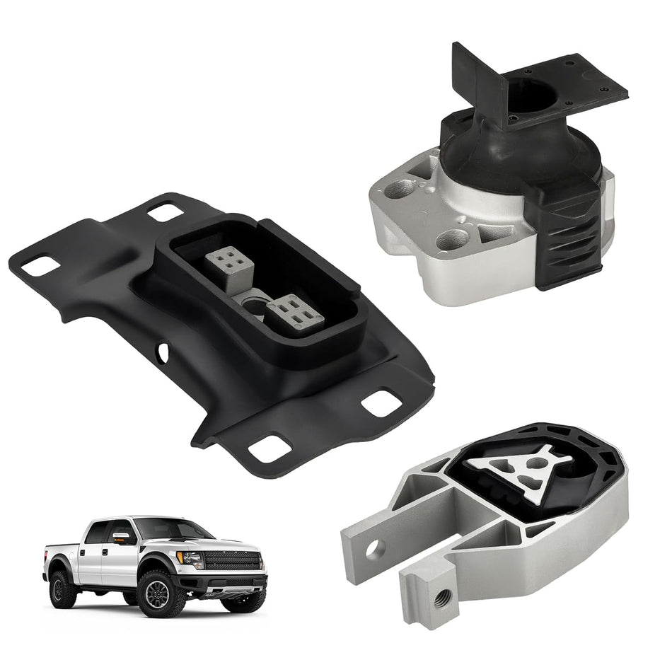 BDFHYK 3PCS Engine Motor and Trans Mounts Compatible with Ford Focus 2012-2016 L4 2.0L Replace A5312 EM3103 3103 3S4Z6038BA 5S4Z6038AA 5S4Z6038BA 5S4Z6038BB 5S4Z6038CA,A5520 EM4507 CV6Z6068A,A5612