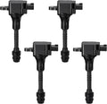 BDFHYK 4PCS Ignition Coil Pack UF351 for 2002-2006 Nissan Sentra 1.8L, 2001-2005 Nissan Almera 1.8L