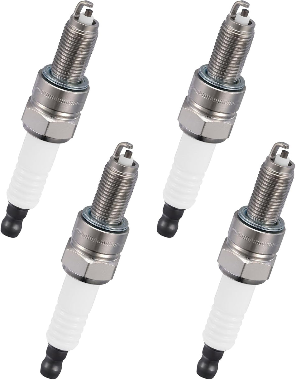 BDFHYK 95897 MR7F Spark Plugs Compatible with Polaris M1400 ACE General Ranger Ranger Crew RZR Sportsman Universal Motorcycle Spark Plugs Replacement for MR7F 3022662 Set of 4