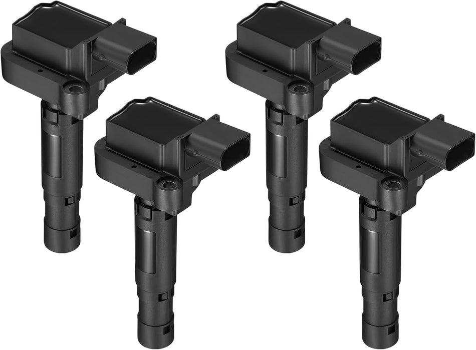 BDFHYK Ignition Coil Packs Compatible with Mercedes-Benz C250 SLK250 1.8L 2.0L l4 2012 2013 2014 2015 Coil for UF658 GN10552 IC761 E1158 C931 Set of 4