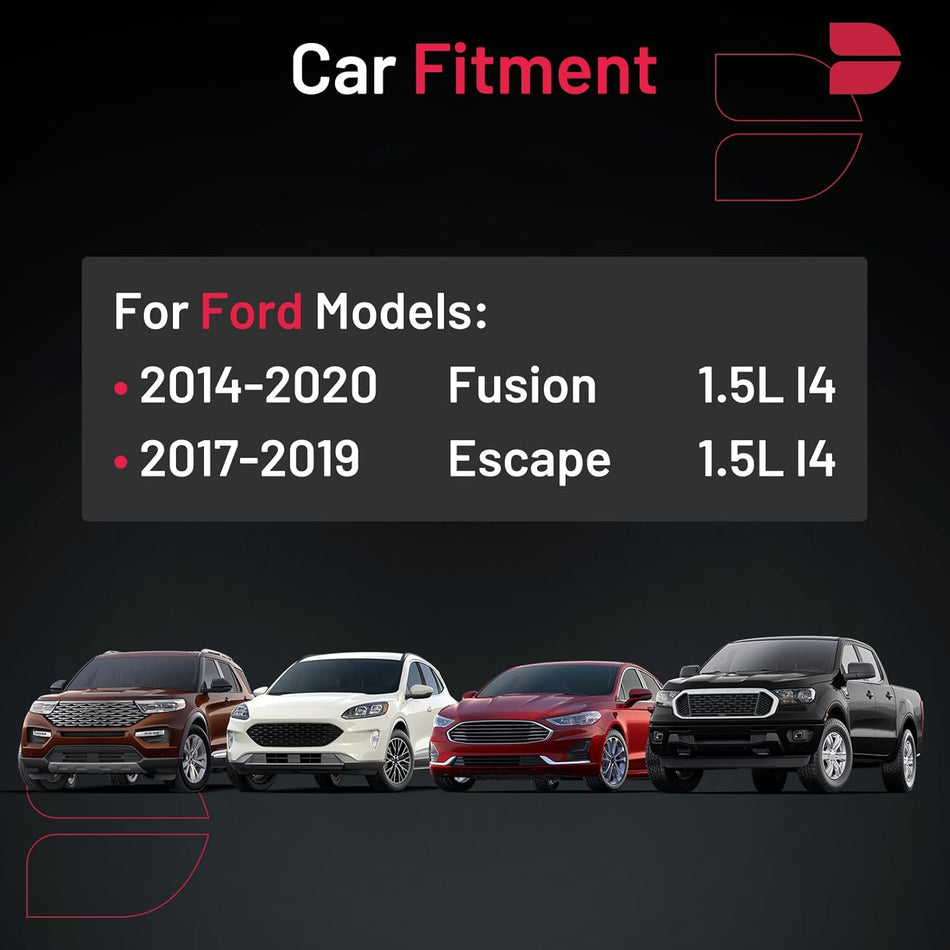 BDFHYK Iridium Spark Plugs SP539 Compatible with 2014-2020 Fusion 2017-2019 1.5L L4 Escape 1.5L L4 Replacement for ILZNAR8A7G Set of 4