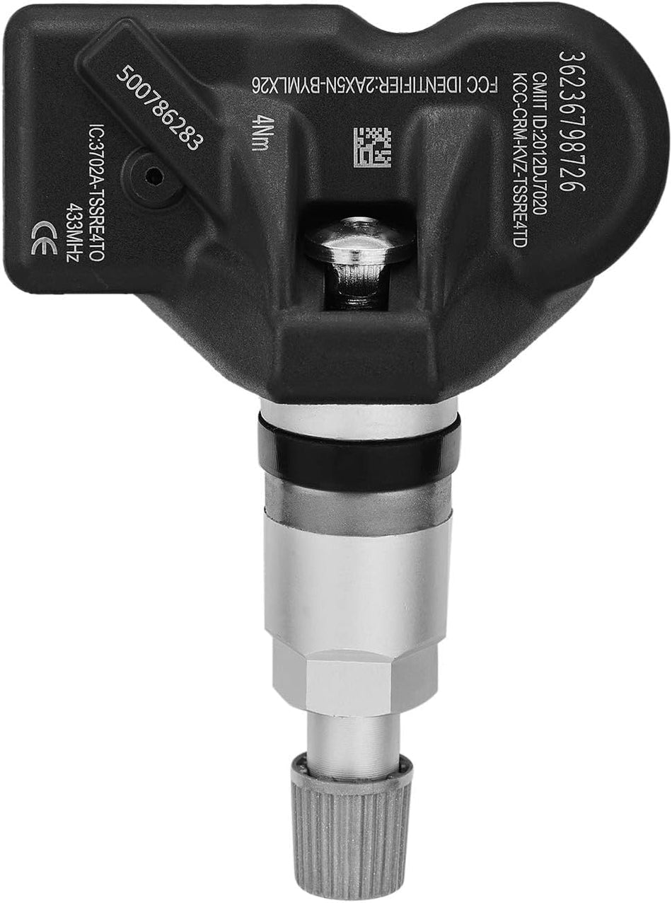 BDFHYK Pre-Programmed TPMS Sensor 433 MHZ Programmed Tire Pressure Sensor Compatible with BMW Audi Aston Martin OE# 36236798726 4F0907275D 7PP907275F AD43360671BA
