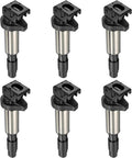 BDFHYK 6PCS Ignition Coil Pack UF522 for 2002-2009 BMW 325i 330i 530i X5 3.0L L6