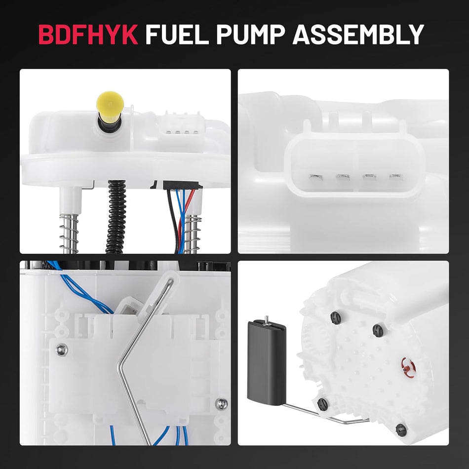 BDFHYK Electric Fuel Pump Module Assembly Compatible with Chrysler Town & Country 2008-2010 3.3L V6, Compatible with Dodge Grand Caravan 2008-2010 3.3L V6 Replace E7254M