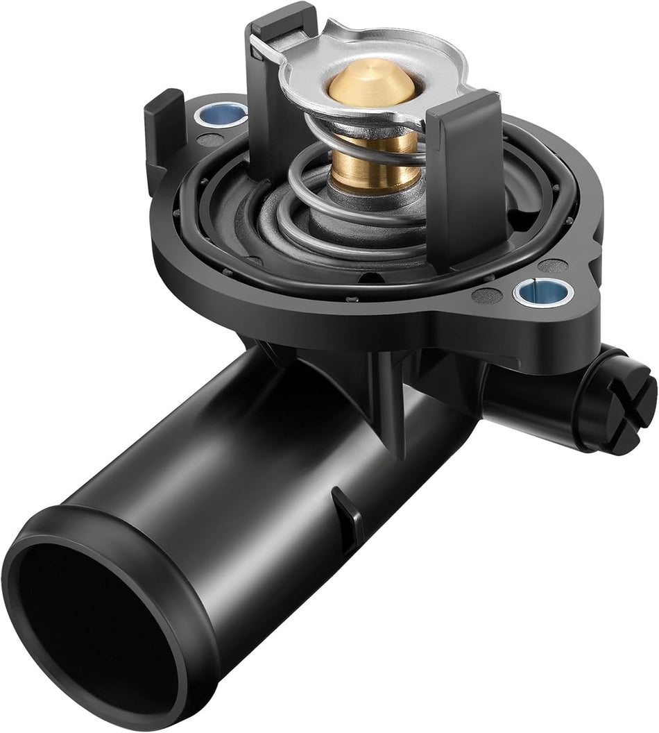 BDFHYK 902-3035 Engine Coolant Thermostat Housing Assembly Compatible with Chrysler 2011-2022 300,Compatible with Dodge 2011-2022 Challenger Charger 3.6L Replace 5184977AD 5184977AE 5184977AG 824-203