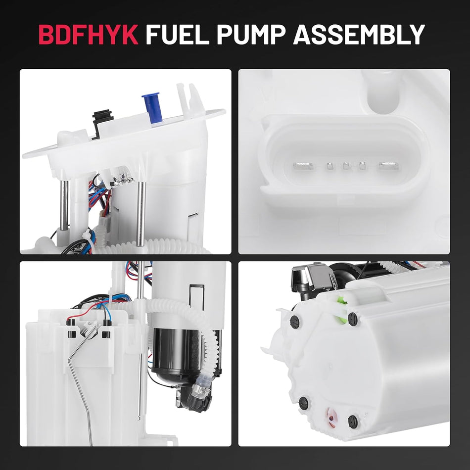 BDFHYK Electric Fuel Pump Module Assembly Compatible with Audi A4 A4 Quattro A5 A5 Quattro RS5 S4 S5 2008-2013 2.0L 3.0L 3.2L 4.2L L4 V6 V8 Replace E8880M