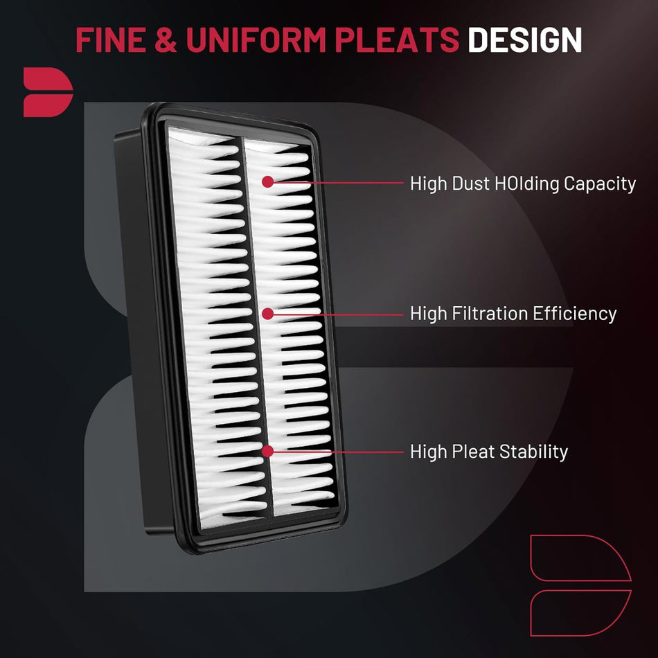 BDFHYK CA11259 Engine Air Filter Compatible with Mazda 3 2012-2018, Mazda 6 2014-2021, Mazda CX5 2014-2023, Replace PE07-13-3A0A FDA11259 AF11259 C27901