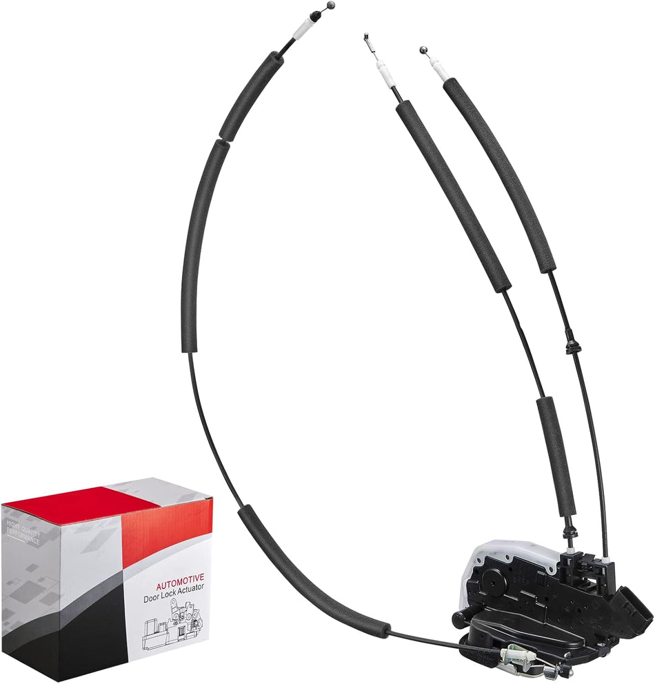 SYERAL Power Door Lock Actuator Assembly 937-269 Rear Right Passenger Side Door Latch Compatible with Nissan 2008-2015 Rogue, 2014-2015 Rogue Select