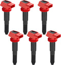 BDFHYK 6PCS Ignition Coil Pack UF660 for 2010-2016 Porsche Panamera 3.6L V6, 2008-2014 Cayenne 4.8L V8