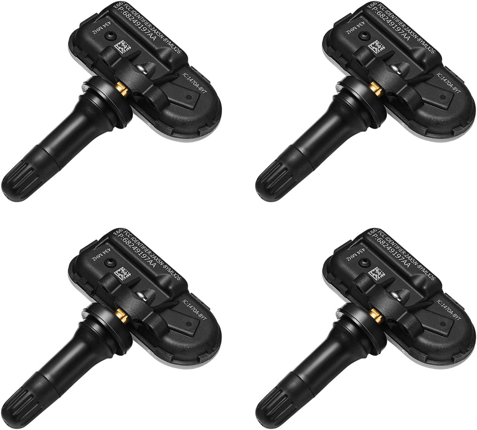 BDFHYK TPMS Sensor 433MHZ Programmed Tire Pressure Sensor Compatible with 2014-2020 Cherokee, RAM 2500/3500, 2014-2018 RAM 1500 Replaces# 56029398AB 56029398AA 56029400AD 56029400AE