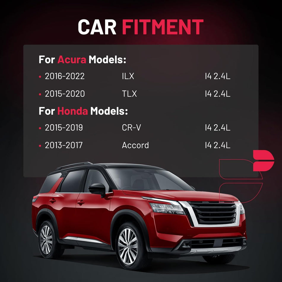 BDFHYK 4 Ignition Coil Pack UF712 and 4 Iridium Spark Plug 93501 Compatible with Acura 16-22 ILX, 15-20 TLX,Compatible with Honda 15-19 CR-V, 13-17 Accord l4 2.4L Coil for C867 5C1889