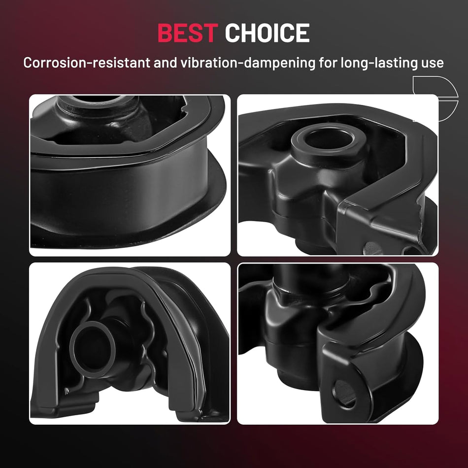 BDFHYK 2PCS Engine Motor and Trans Mounts Compatible with Acura Integra 1997-2001 1.8L L4, Compatible with Honda Civic/Civic del Sol/CR-V 1992-2001 1.5L L4, 1.6L L4, 2.0L L4 Replace A6520,A6502,