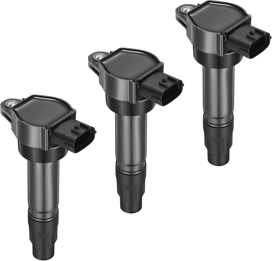 BDFHYK Ignition Coil Packs Compatible with Smart Fortwo l3 1.0L 2008 2009 2010 2011 2012 2013 2014 2015 Coil for UF681 36-8276 GN10674 ICA64178 ICA64270 Set of 3
