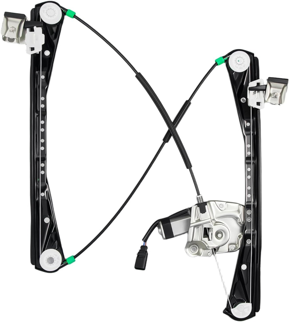 741-877 Power Window Regulator with Motor Front Right Compatible with Jaguar S-Type 2000-2002, Lincoln LS 2000-2002